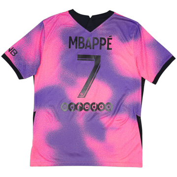 2020-21 Paris Saint-Germain Fourth Shirt Mbappe #7 - 9/10 - (M)