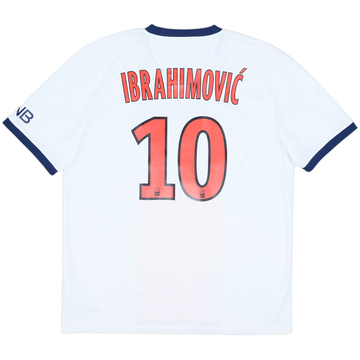 2013-14 Paris Saint-Germain Away Shirt Ibrahimovic #10 - 8/10 - (L)