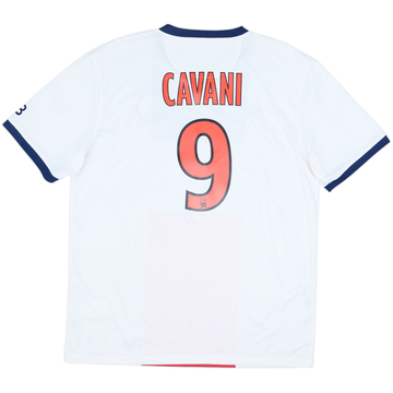 2013-14 Paris Saint-Germain Away Shirt Cavani #9 - 9/10 - (L)