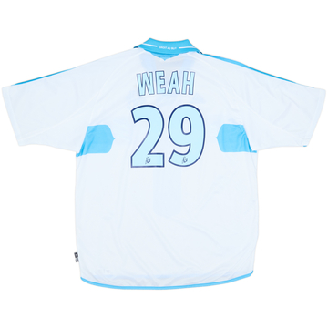 2000-01 Olympique Marseille Home Shirt Weah #29 - 9/10 - (XL)