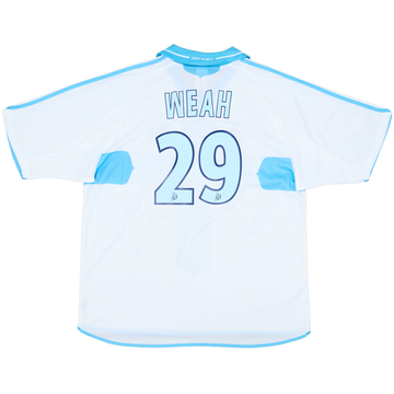 2000-01 Olympique Marseille Home Shirt Weah #29 - 9/10 - (XL)