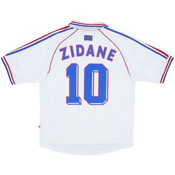 1998 France Away Shirt Zidane #10 - 7/10 - (L)