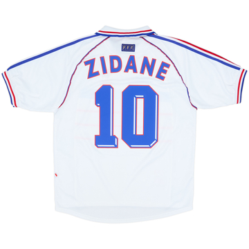 1998 France Away Shirt Zidane #10 - 9/10 - (L)