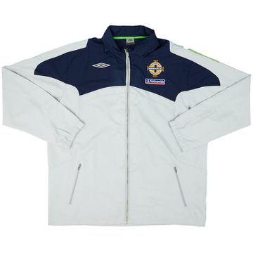 2008-10 Northern Ireland Umbro Hooded Rain Jacket - 7/10 - (XXL)