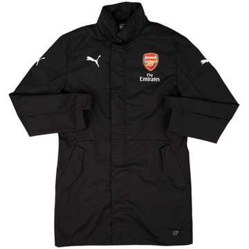 2017-18 Arsenal Puma Hooded Rain Jacket - 7/10 - (M)