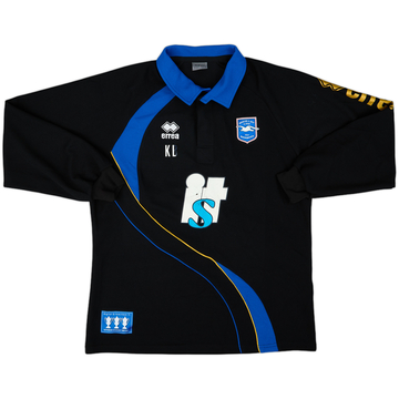 2009-10 Brighton Staff Issue Errea Polo Sweat Top KL - 5/10 - (XL)