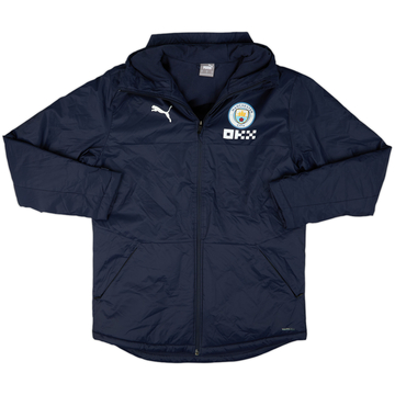 2022-23 Manchester City Puma Padded Bench Coat - 8/10 - (M)
