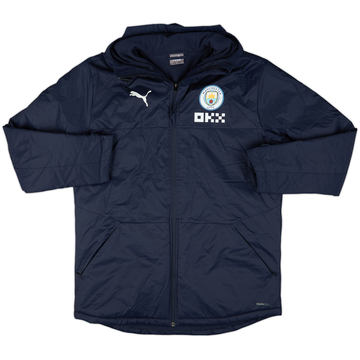 2022-23 Manchester City Puma Padded Bench Coat - 8/10 - (M)