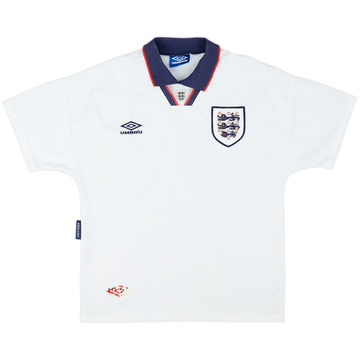 1993-95 England Home Shirt - 5/10 - (M)