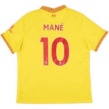 2021-22 Liverpool Third Shirt Mane #10 - 8/10 - (XL)