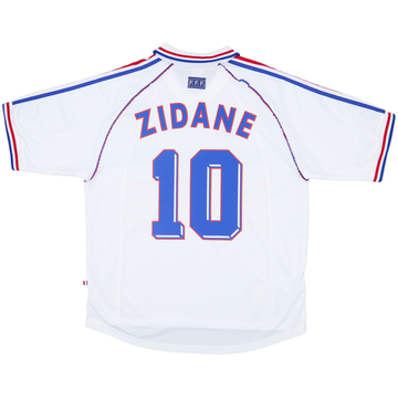 1998 France Away Shirt Zidane #10 - 9/10 - (XL)