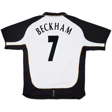 2001-02 Manchester United Centenary Away/Third Shirt Beckham #7 - 5/10 - (XXL)