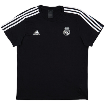 2018-19 Real Madrid adidas Cotton Tee - 8/10 - (L)