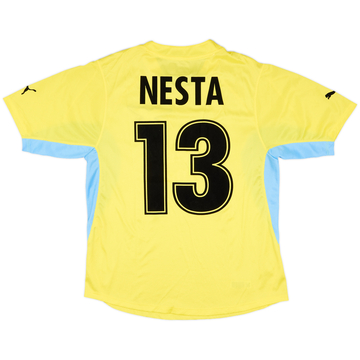 2001-02 Lazio Away Shirt Nesta #13 - 6/10 - (L)