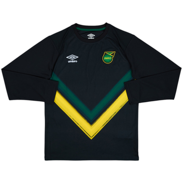 2021-22 Jamaica Umbro Training L/S Shirt - 8/10 - (M)