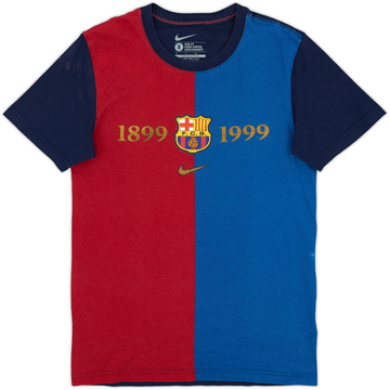 2012-13 Barcelona Nike Cotton Tee - 8/10 - (S)