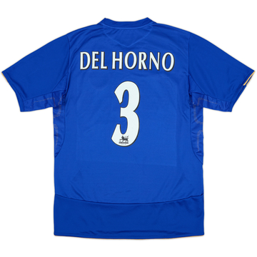 2005-06 Chelsea Centenary Home Shirt Del Horno #3 - 7/10 - (M)