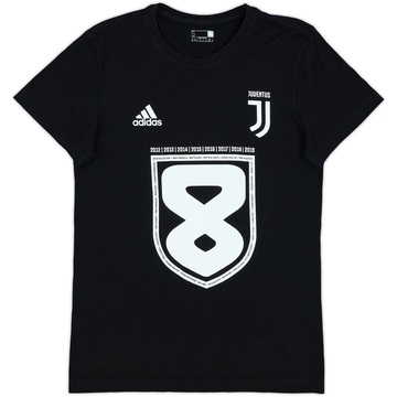 2019-20 Juventus adidas 8 Scudetti Celebratory Cotton Tee - 7/10 - (S)