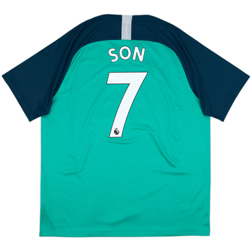 2018-19 Tottenham Third Shirt Son #7 - 9/10 - (XL)