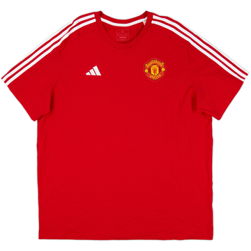 2025-26 Manchester United adidas Cotton Tee - 7/10 - (XXL)