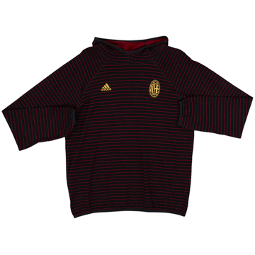 2011-12 AC Milan adidas Hooded Sweat Top - 8/10 - (L)