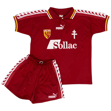1996-97 Metz Home Shirt & Shorts - 9/10 - (S)