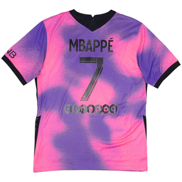 2020-21 Paris Saint-Germain Fourth Shirt Mbappe #7 - 9/10 - (M)