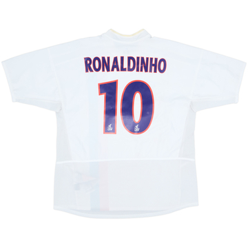 2002-03 Paris Saint-Germain Away Shirt Ronaldinho #10 - 6/10 - (XL)