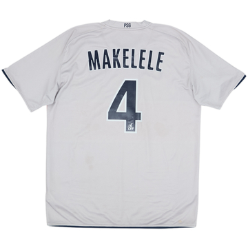 2008-09 Paris Saint-Germain Away Shirt Makelele #4 - 7/10 - (L)