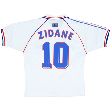 1998 France Away Shirt Zidane #10 - 8/10 - (XL)
