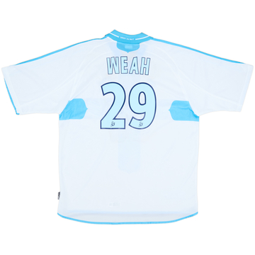 2000-01 Olympique Marseille Home Shirt Weah #29 - 5/10 - (XL)