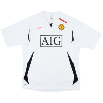2007-08 Manchester United Nike Training Shirt - 5/10 - (L)