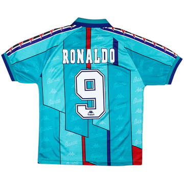 1995-97 Barcelona Away Shirt Ronaldo #9 - 9/10 - (M)