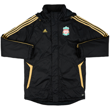 2008-09 Liverpool adidas Padded Bench Coat - 6/10 - (S)