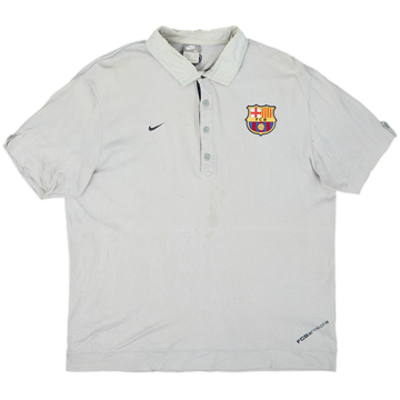 2007-08 Barcelona Nike Polo Shirt - 4/10 - (XL)