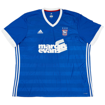 2017-18 Ipswich Home Shirt - 7/10 - (3XL)
