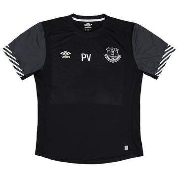 2014-15 Everton Umbro Staff Issue Training Shirt 'PV' - 9/10 - (XL)