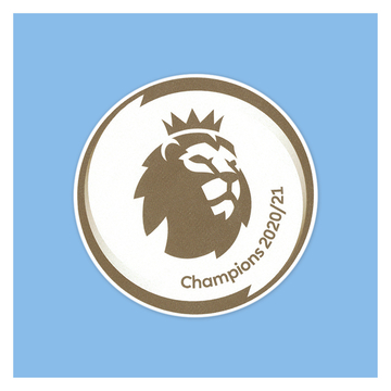 2021-22 Manchester City Premier League 20/21 Champions Player Issue Patch