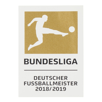 2019-20 Bayern Munich Bundesliga '2018-19 Deutscher Fussballmeister' Player Issue Sleeve Patch