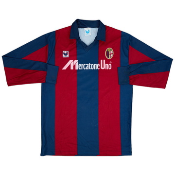 1990-91 Bologna Match Worn Home L/S Shirt #2 (Biondo)