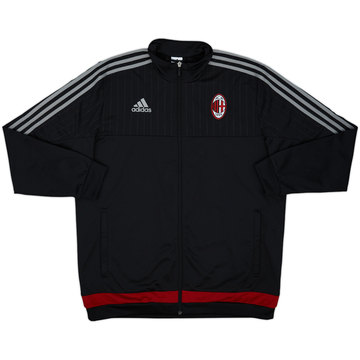 2015-16 AC Milan adidas Track Jacket - 8/10 - (XL)