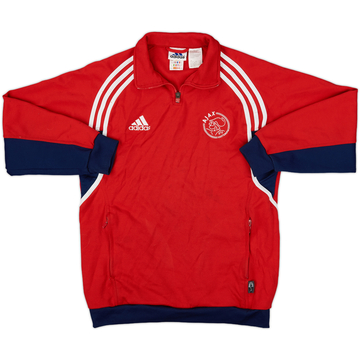 2000-01 Ajax adidas 1/4 Zip Drill Top - 6/10 - (XL.Boys)