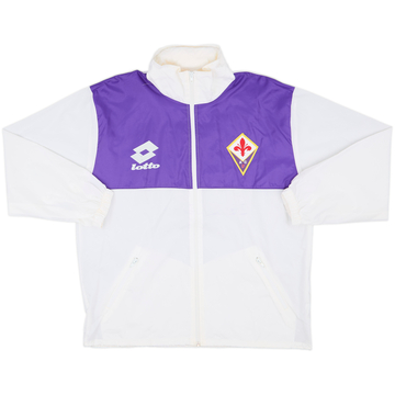 1991-93 Fiorentina Lotto Hooded Rain Jacket - 6/10 - (M)