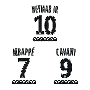 2019-20 Paris Saint-Germain Away Name Set
