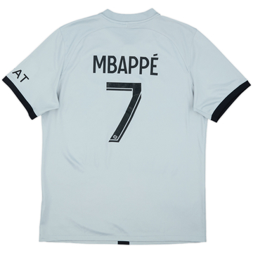2022-23 Paris Saint-Germain Away Shirt Mbappe #7 - 6/10 - (S)