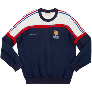 1980s France adidas Sweat L/S Top - 6/10 - S