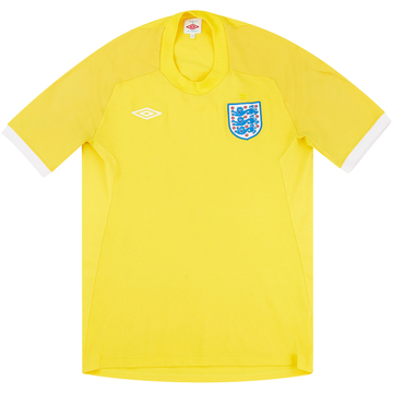 2010-11 England GK S/S Shirt - 8/10 - (M)
