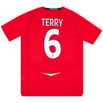 2008-10 England Away Shirt Terry #6