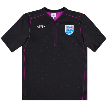 2010-11 England GK S/S Shirt - 8/10 - (M)