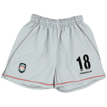 2002-03 Liverpool Player Issue GK Shorts #18 - 8/10 - (M)